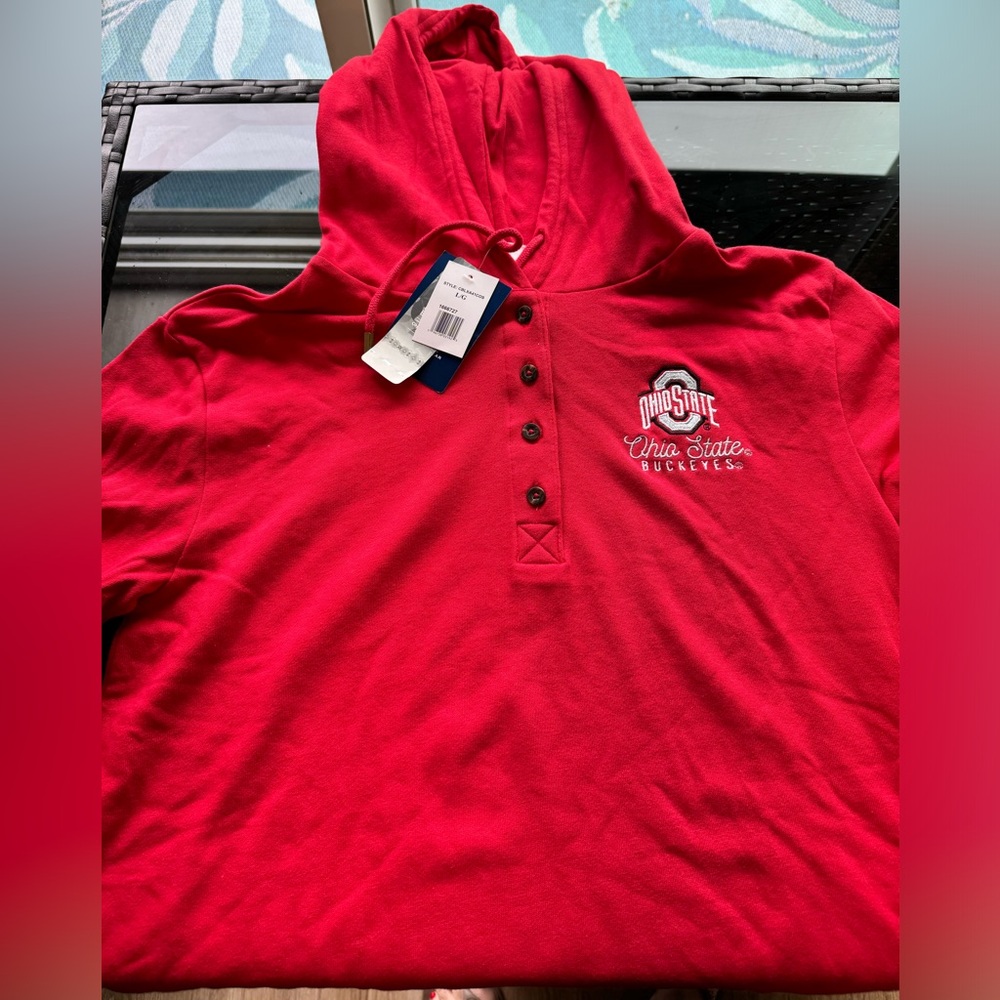 NWT, size L Ohio State Women’s hoodie